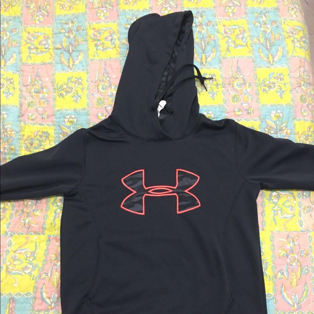 Under Armor Small Black Coldgear Hoodie